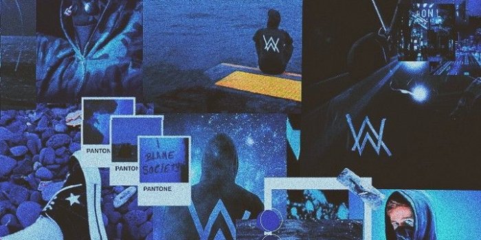 720x1280 Wallpaper aestetic blue | Alan walker, Walker wallpaper, Dark wallpaper