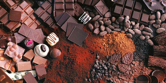 1920x1080 Broken Chocolate Pieces And Cocoa Powder Free HD Image | MeWallpaper