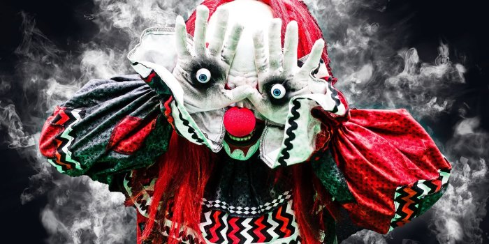 1332x850 Wallpaper clown, mask, Killer Clown images for desktop, section разное -  download