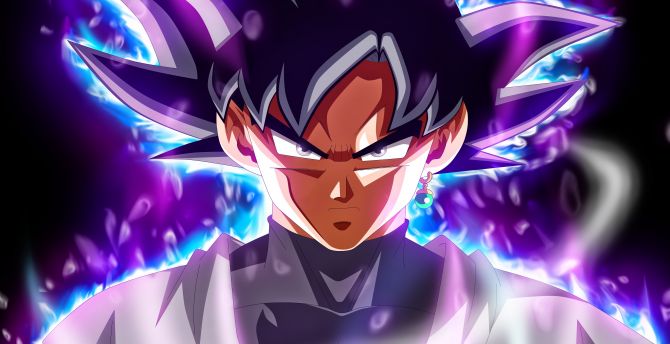 670x344 Ultra instinct, dragon ball, black goku wallpaper, hd image, picture,  background, e18399 | wallpapersmug