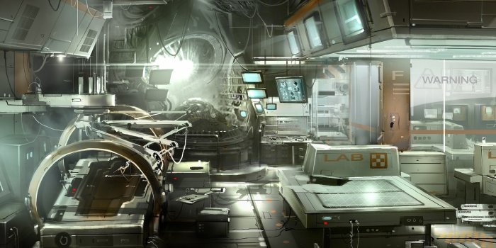 1332x850 Wallpaper Secret, laboratory, warning and control images for desktop,  section рендеринг - download