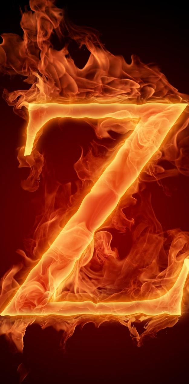 625x1270 Letter Z In Fire Hd wallpaper by Mr_LazY_ - Download on ZEDGE™ | 082e