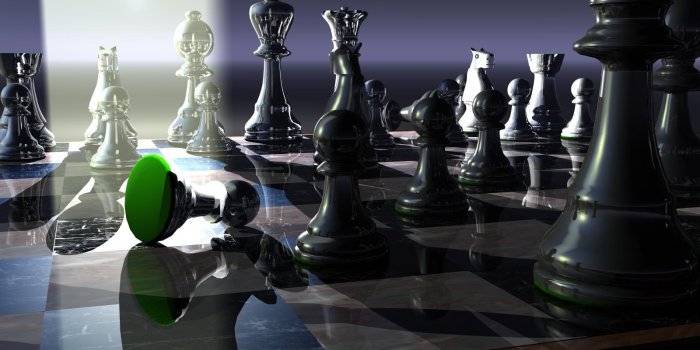 1600x1200 Desktop Wallpapers » 3D Backgrounds » Green Chess Board »  www.desktopdress.com