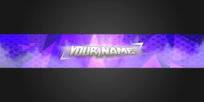 2560x1440 2560X1440 Clean, Simple, Blue | Youtube Banner Template In Banner Template  For Photoshop - CUMED.ORG | Youtube banner template, Banner template, Youtube  banners