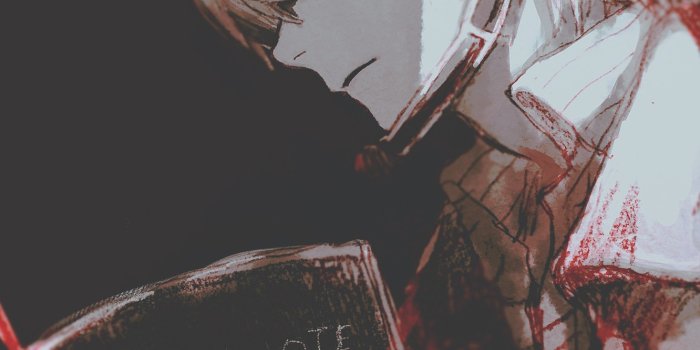 1332x850 Wallpaper guy, notebook, Death Note, Light Yagami images for desktop,  section арт - download