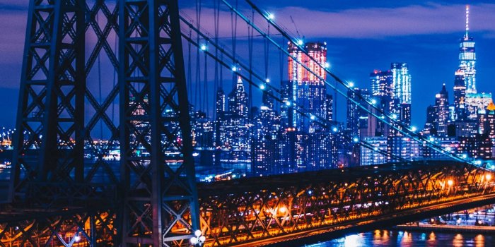 1350x2400 Download wallpaper 1350x2400 new york, usa, night city, bridge iphone  8+/7+/6s+/6+ for parallax hd background