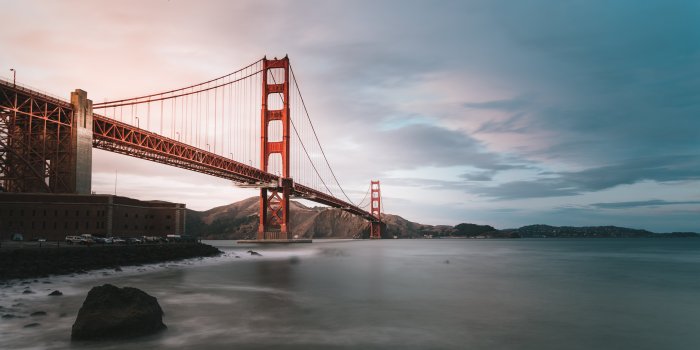 3840x2160 Long Exposure of the Golden Gate Bridge 4K wallpaper