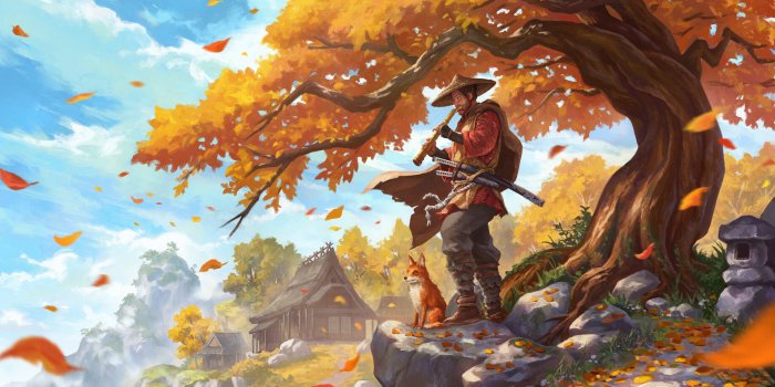 1920x1080 1920*1080] Jin Sakai - The Ghost of Tsushima : r/wallpapers