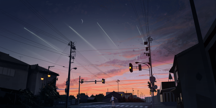 6000x3376 30+ Anime Street HD Wallpapers and Backgrounds