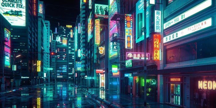 2560x1600 Download cyberpunk, city, buildings, art 2560x1600 wallpaper, dual wide  16:10 2560x1600 hd image, background, 25488