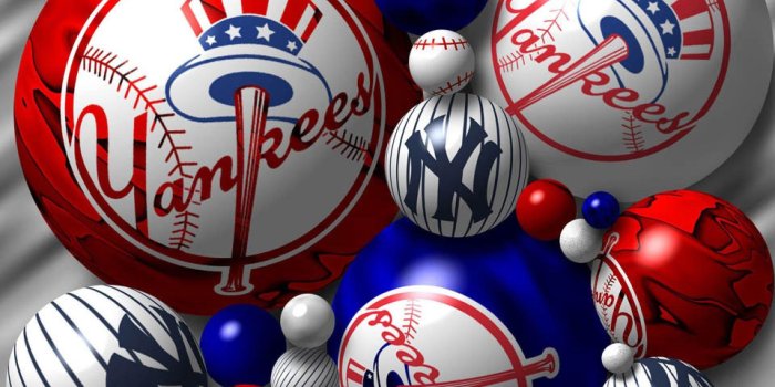 1920x1080 Yankees Logo On Balls Baseball HD Yankees Wallpapers | HD Wallpapers | ID  #44516