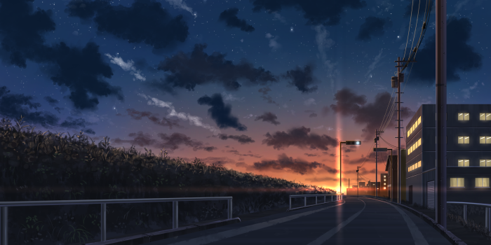 2661x1520 30+ Anime Street HD Wallpapers and Backgrounds