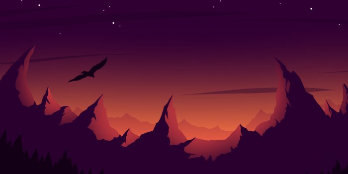 2560x1600 2560x1600 Eagle Mountain Sunset Minimalist 2560x1600 Resolution Wallpaper,  HD Minimalist 4K Wallpapers, Images, Photos and Background - Wallpapers Den