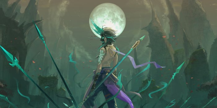 2560x1600 Download xiao, genshin impact, online game, artwork 2560x1600 wallpaper,  dual wide 16:10 2560x1600 hd image, background, 26834