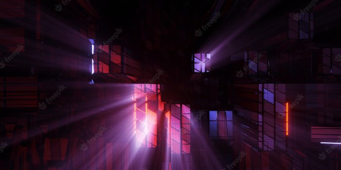 2000x1125 Free Photo | Futuristic sci-fi techno lights - perfect for futuristic  backgrounds and wallpapers