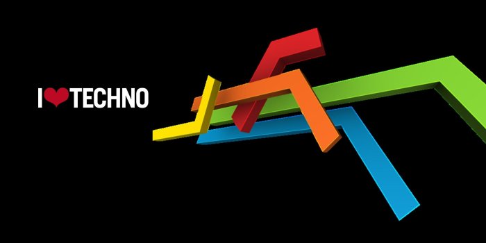 1920x1200 1920x1200 I love techno 2009 Wallpaper Download | Techno