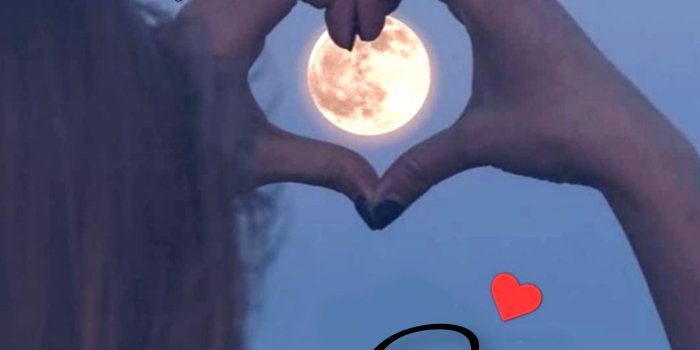 2011x1920 Hand Heart with Full Moon A to Z Alphabet Letters Dp Images - Wallpaper DP  | S letter images, Love images with name, Lettering alphabet