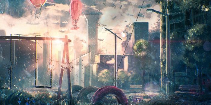 2000x1235 anime, Nature HD Wallpapers / Desktop and Mobile Images & Photos