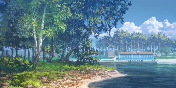 1920x1080 Anime Nature Wallpapers - Top Free Anime Nature Backgrounds -  WallpaperAccess