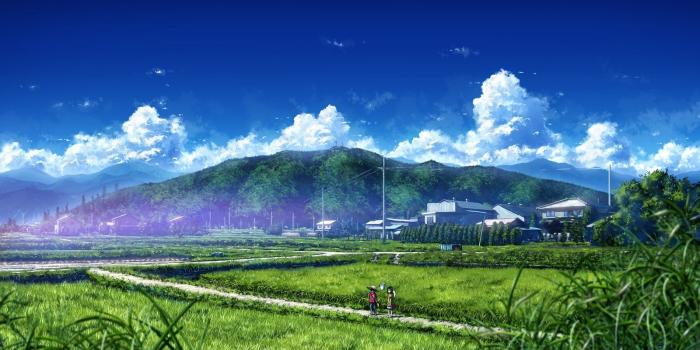 1600x901 Anime Nature High Definition Wallpaper 106060 - Baltana