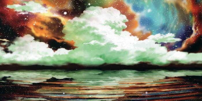 1920x1080 anime, Nature, Clouds, Water Wallpapers HD / Desktop and Mobile Backgrounds