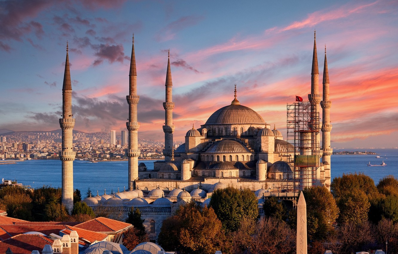 1332x850 Wallpaper Istanbul, Turkey, Sultanahmet images for desktop, section город -  download