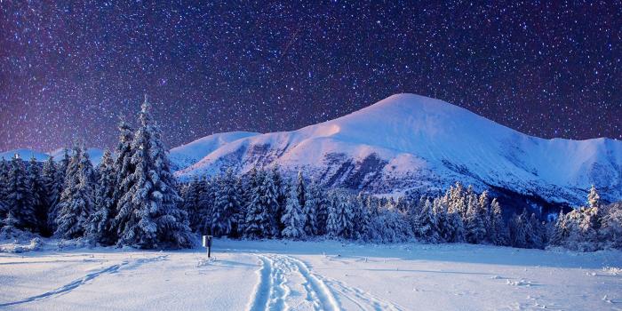 2048x1536 Cold winter night-Sky full with stars - Wonderful landscape. Beautiful  Nature Landscapes Deskt… | Winter wallpaper desktop, Landscape wallpaper,  Night sky wallpaper
