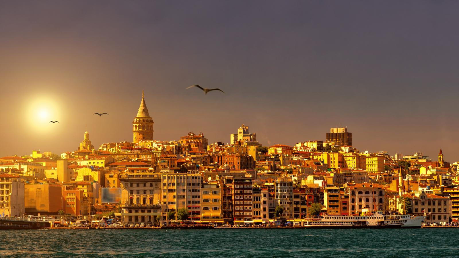 3840x2160 Istanbul Turkey 4K wallpaper