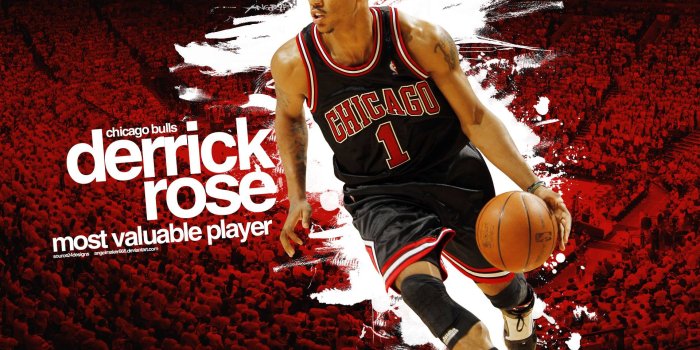 1920x1200 Derrick Rose Logo Wallpapers