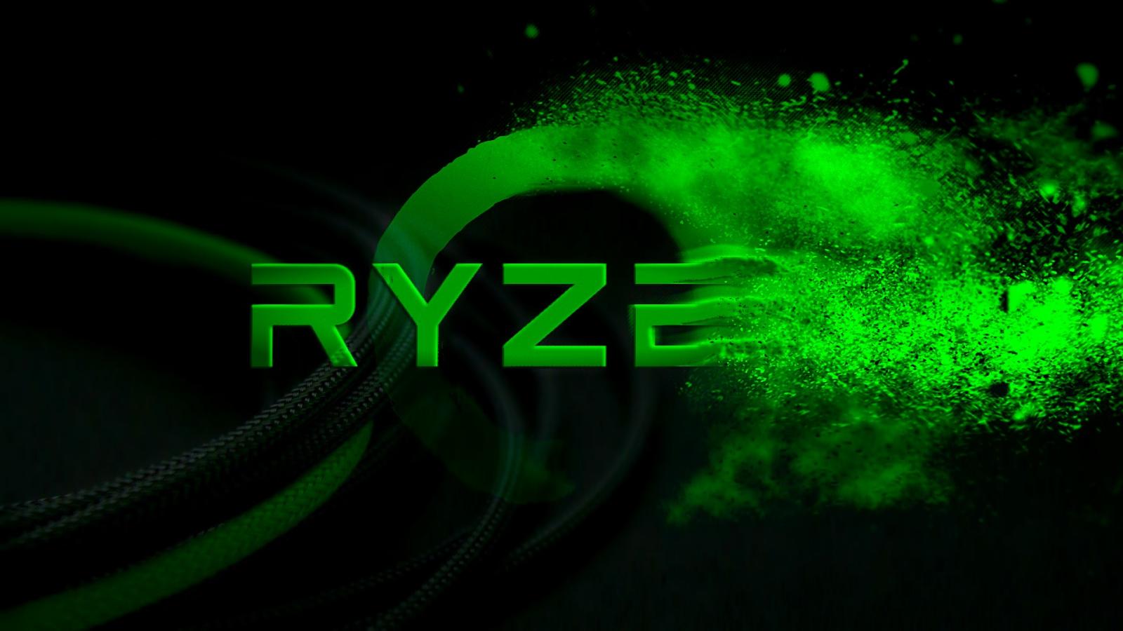 1920x1080 Ryzen Green Wallpaper (Wallpapers > Other/Misc)