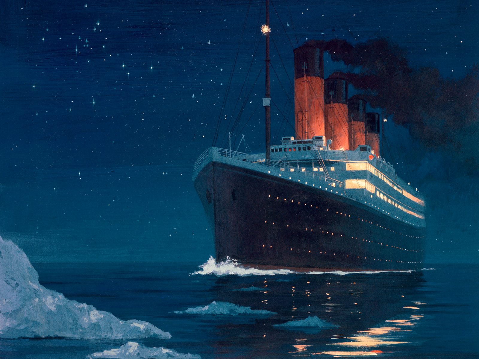 1600x1200 The Titanic Gordon Johnson - Boats Wallpaper