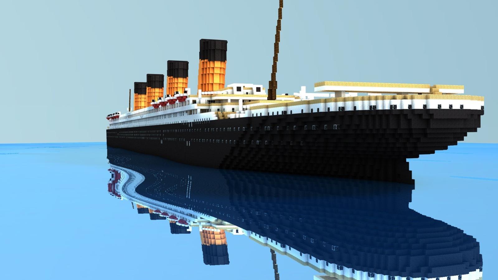 1920x1080 Ocean old Titanic Minecraft realistic vehicles Cinema4D cinema 4d Ingve  SoWhat! wallpaper | 1920x1080 | 285949 | WallpaperUP