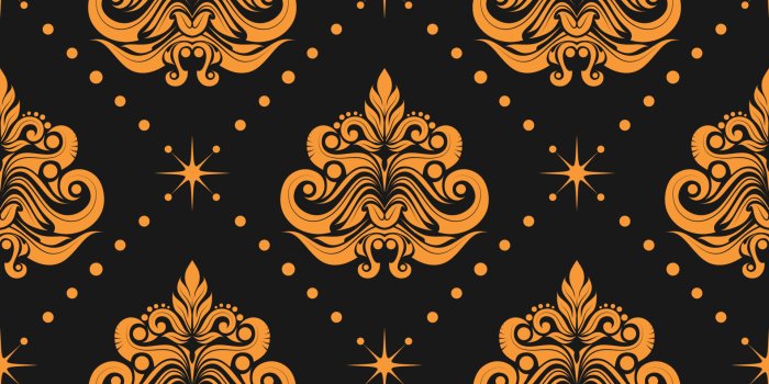 1920x1920 damask seamless pattern background. Elegant luxury texture for wallpapers,  backgrounds and page fill. 4572002 Vector Art at Vecteezy