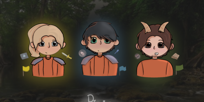 2000x1200 Percy jackson tablet wallpaper drawn by me. Don't trace or repost.  Annabeth, Percy, and Grover :] : r/PercyJacksonArt