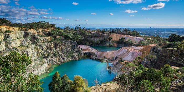 4096x2732 Red Hill Quarry Perth Western Australia 4K wallpaper