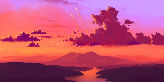 1920x1080 3840x21602019728 Mountain Lights Digital Art 3840x21602019728 Resolution  Wallpaper, HD Artist 4K Wallpapers, Images, Photos and Background -  Wallpapers Den