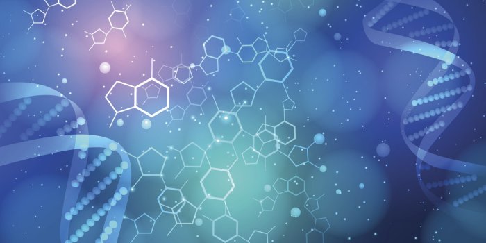 1332x850 Wallpaper DNA, Background, Blue, Biology images for desktop, section разное  - download