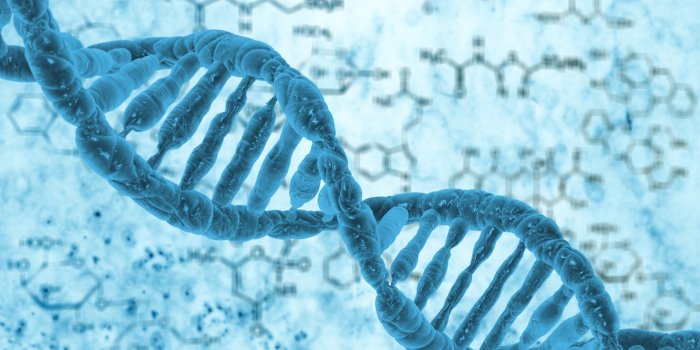 1332x850 Wallpaper DNA, blue, Biology images for desktop, section абстракции -  download