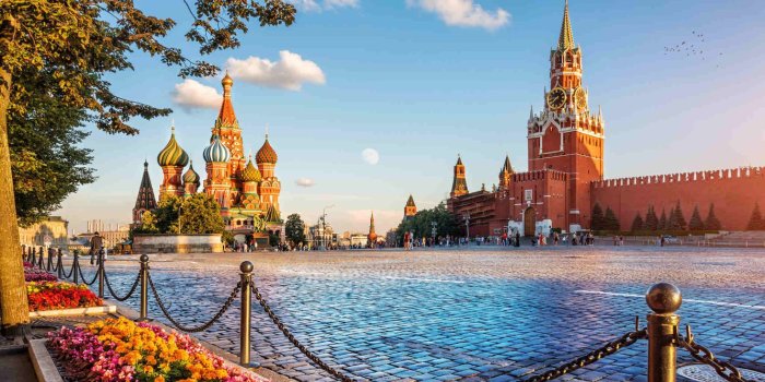 1332x850 Wallpaper the sky, flowers, area, Moscow, Russia, Red square images for  desktop, section город - download