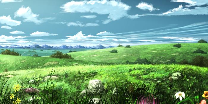 3840x2362 130+ Anime Landscape HD Wallpapers and Backgrounds
