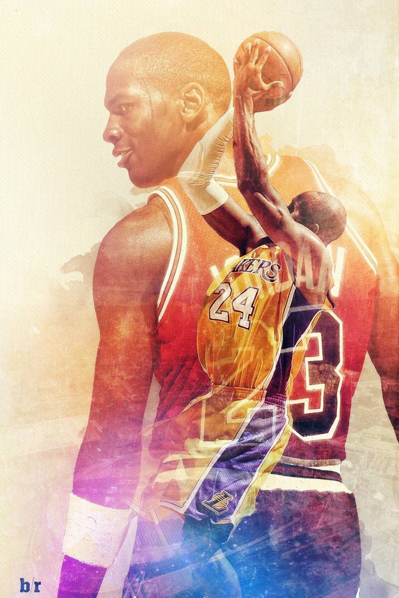 800x1200 Kobe and MJ wallpaper for iPhone 6 from bleacher paper : r/iWallpaper