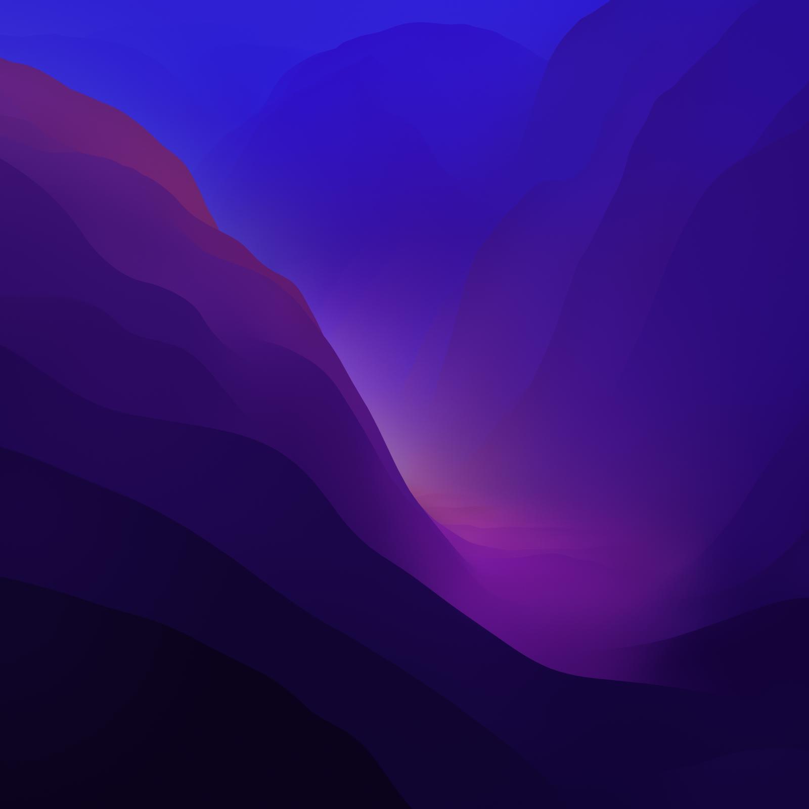 6016x6016 macOS Monterey official wallpapers