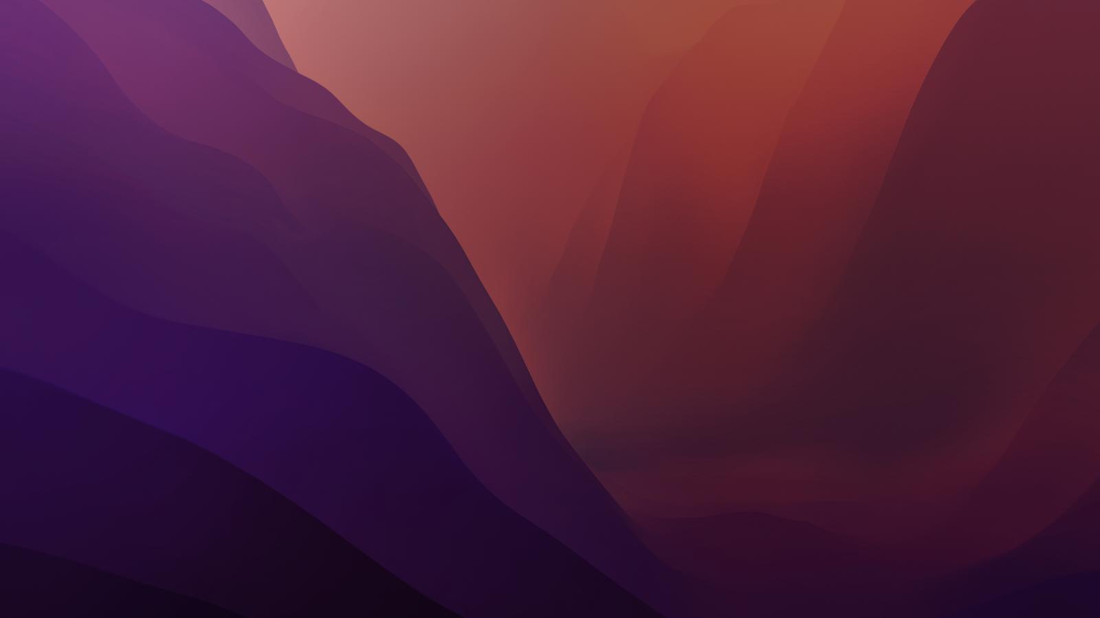 4480x2520 macOS Monterey Wallpaper 4K, Stock, Red, Dark Mode, Layers, 5K, Gradients,  #5893