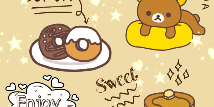 1590x2828 rilakkuma brown wallpaper iphone freetoedit image by @mokudz