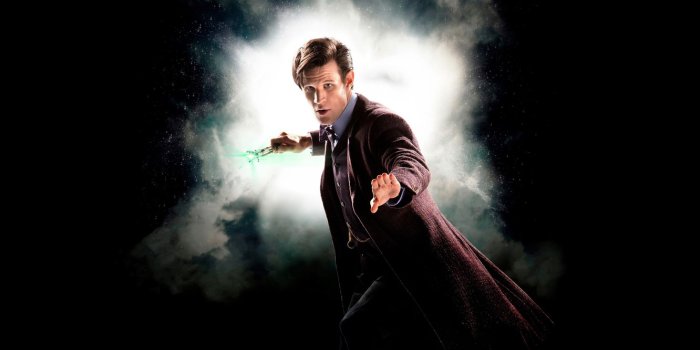 1332x850 Wallpaper look, space, stars, smoke, hand, actor, male, black background,  coat, Doctor Who, Doctor Who, Matt Smith, Matt Smith, The Eleventh Doctor,  Eleventh Doctor images for desktop, section фильмы - download