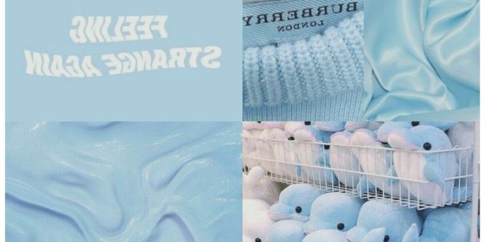 960x1706 Pastel Blue Aesthetics Wallpapers