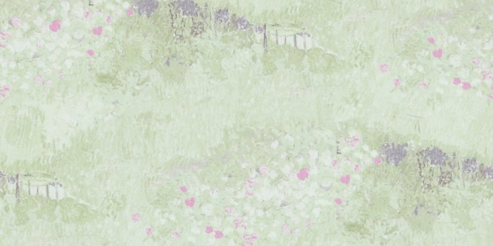 900x900 Pastel Green Garden Inspired Floral Wallpaper ✔️ Walls Republic US