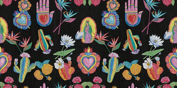 716x1181 MEXICAN FOLK - Wall coverings / wallpapers from LONDONART | Architonic
