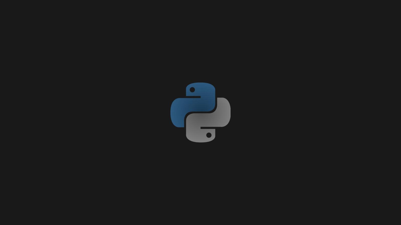 2560x1440 Python Wallpaper, Programming, Minimalism, Grey, Technology • Wallpaper For  You