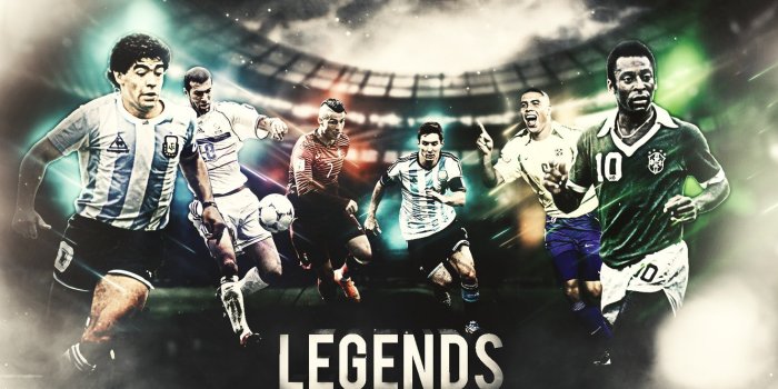 1332x850 Wallpaper wallpaper, sport, Cristiano Ronaldo, football, Lionel Messi,  legends, Ronaldo, Zinedine Zidane, players, Pele, Diego Maradona images for  desktop, section спорт - download